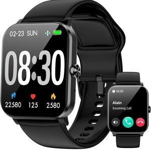 Smartwatch with Black Band